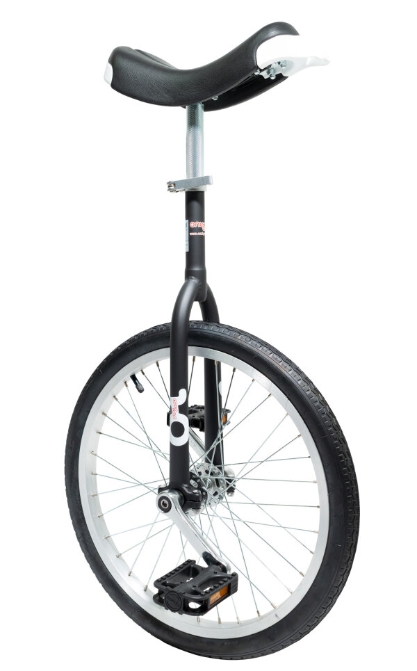 QU-AX Luxus Einrad  16" weiss/schwarz 1005 Fahrrad 