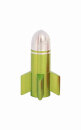 valve cap rocket, green