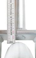 406 mm (20"x1,95") Profi Peak unicycle frame, aluminum, silver