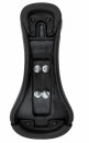 QU-AX Standard Einradsattel, schwarz/schwarz