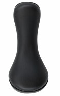 QU-AX Standard Einradsattel, schwarz/schwarz