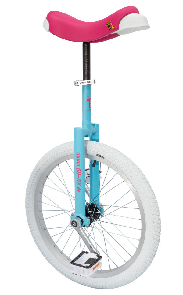 QU-AX Luxus unicycle 20 inch skyblue