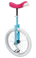 QU-AX Luxus unicycle 20 inch skyblue