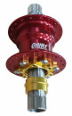 QX Q-Axle Disc-hub "Pipifax" Freewheel, red 36...
