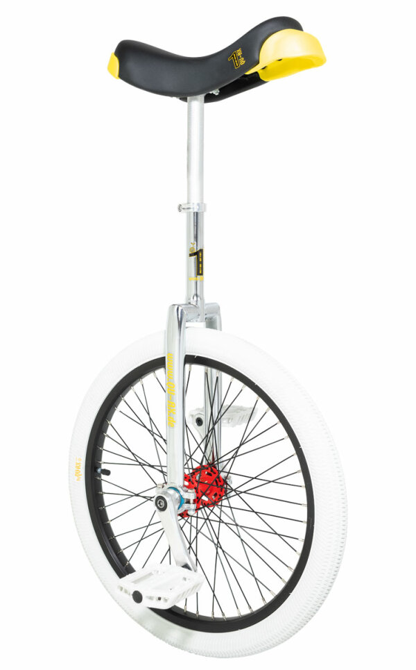 QU-AX Profi unicycle 20 inch chrome