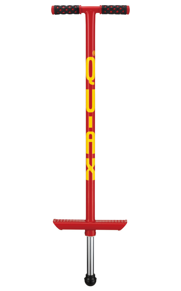 QU-AX Pogo-Stick up to 30 kg, red