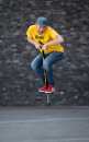 Pogo-Stick schwarz 50-80kg