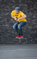 Pogo-Stick schwarz 50-80kg
