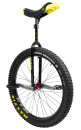 Qu-Ax 3095025000 Unicycle Muni Starter 20 Inch Black Alloy Wheel Black Tyres 