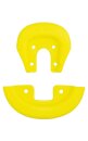 Bumpers for Standard saddle, yellow