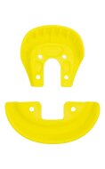 Schutzecken für Standardsattel, gelb