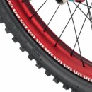 wheelset #rgb 24" red incl. tire