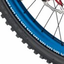 wheelset #rgb 24" blue incl. tire