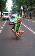 QU-AX Minibike, rot
