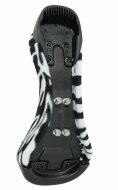 QU-AX Luxus Einradsattel, Zebra