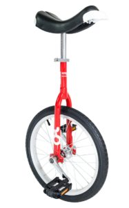 OnlyOne unicycle 355 mm (18″) red