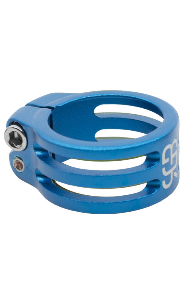 #rgb seatpost clamp, blue