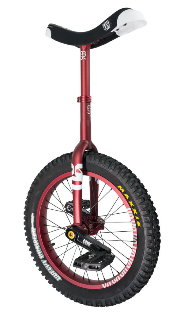 #rgb 19" QX unicycle, red