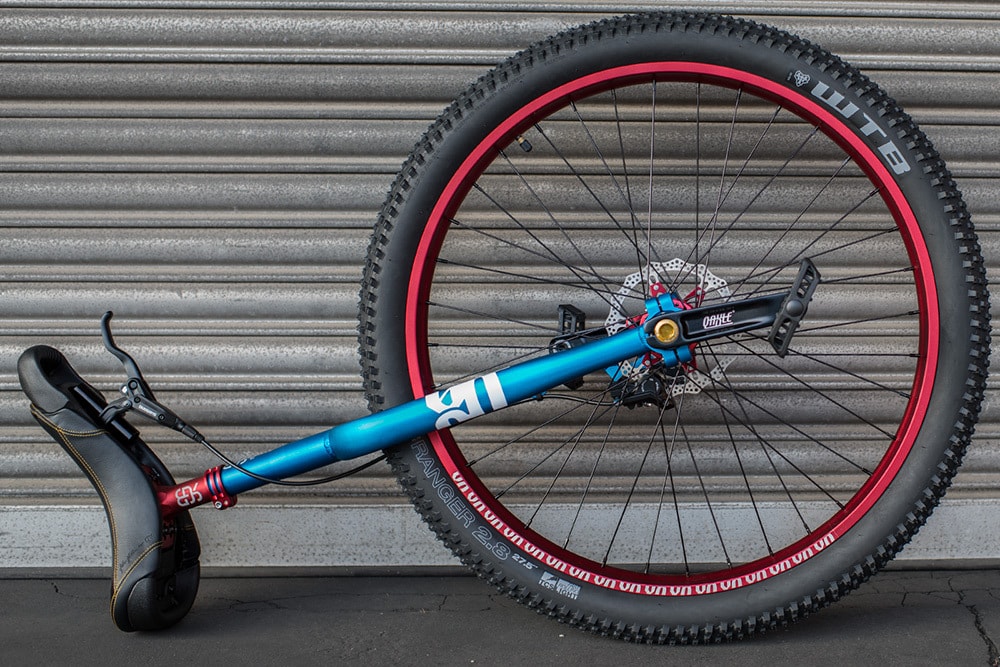 QX #rgb custom unicycle