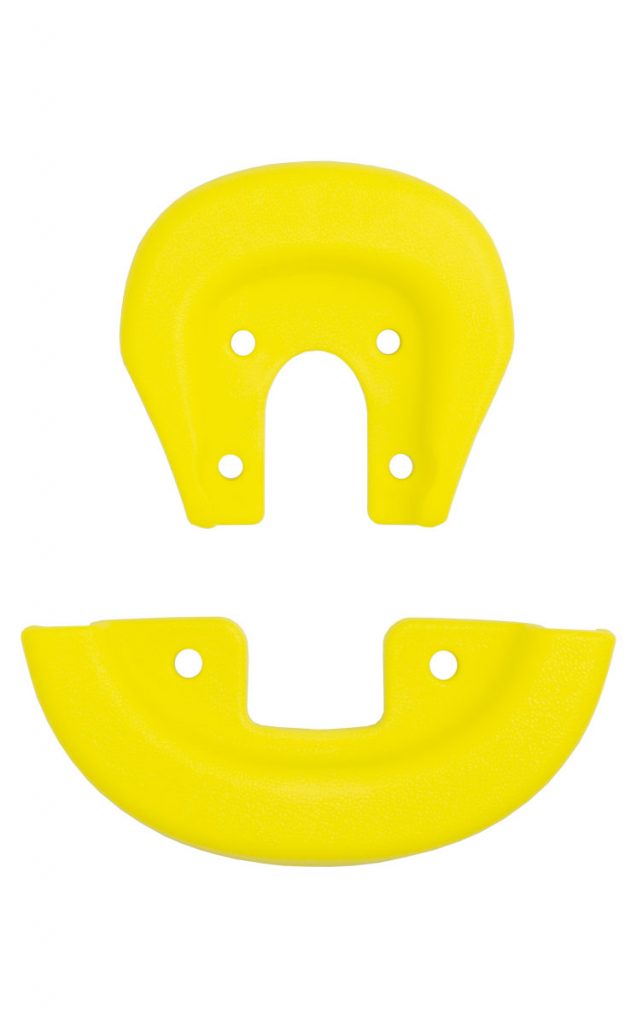 2152 QU-AX Schutzecken für Standardsattel, gelb