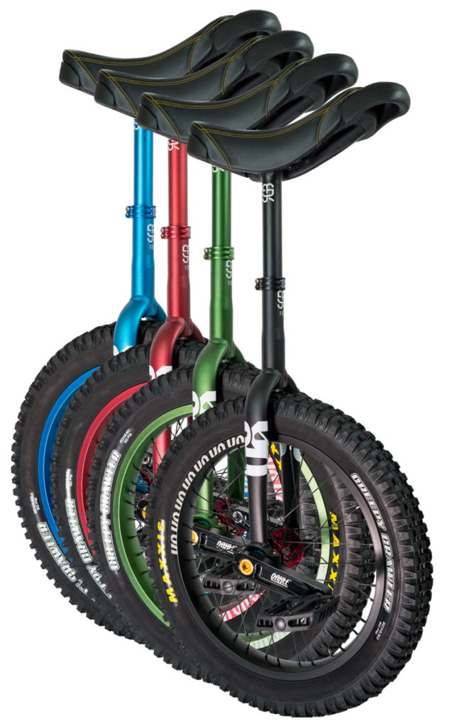 QX-series #rgb 19" unicycles