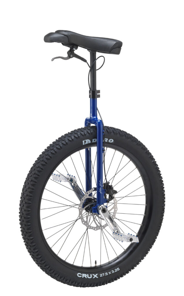 Kris Holm Mountain Unicycle 27,5" with Boundary Cranks and Hubs